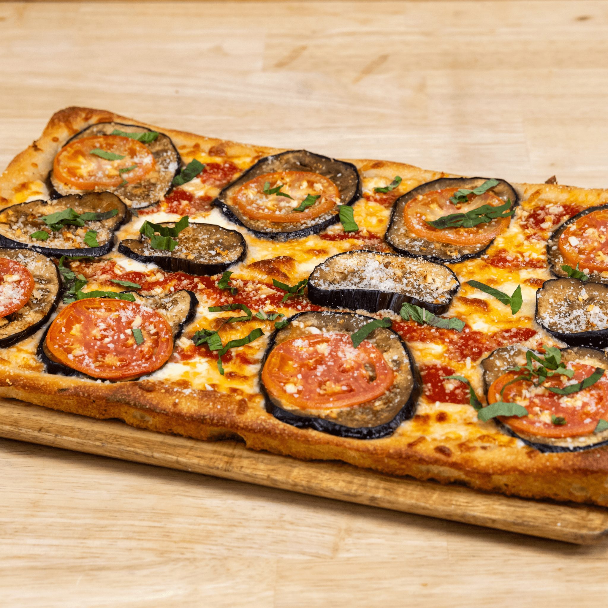 Melanzane Pizza.