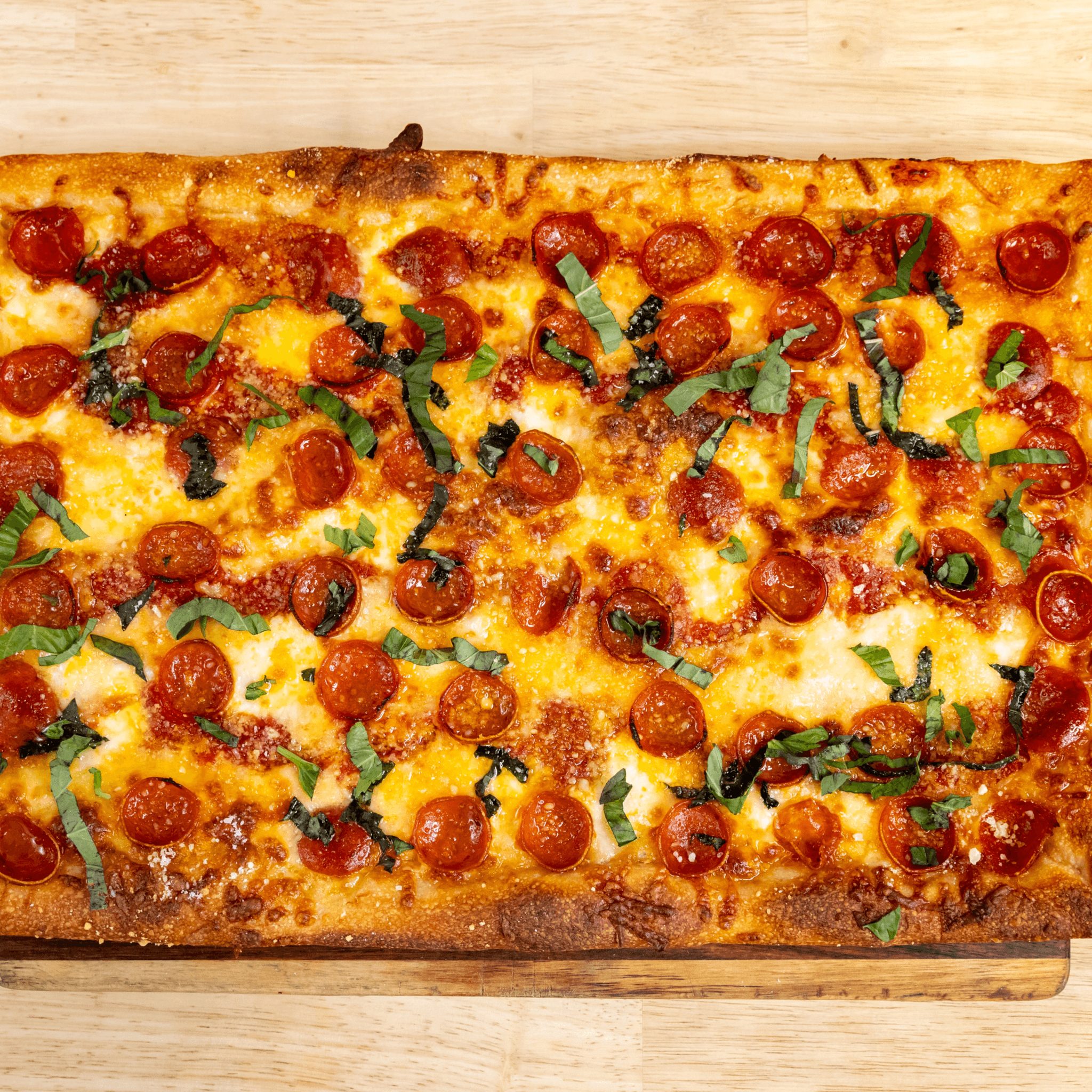 Grandma Square Pizza (Sicilian Style).