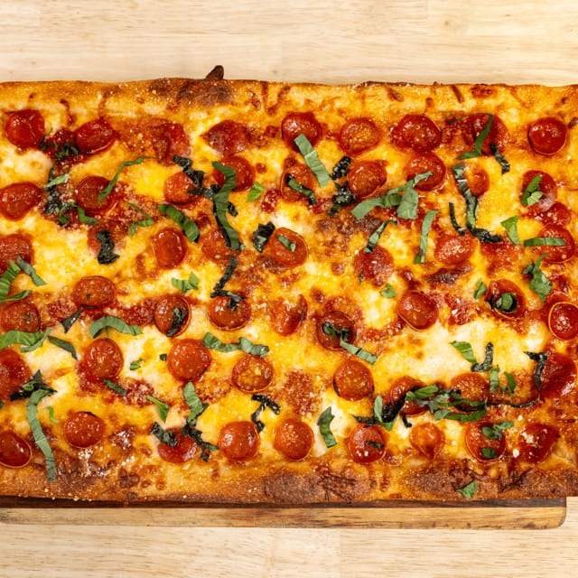 Grandma Square Pizza.