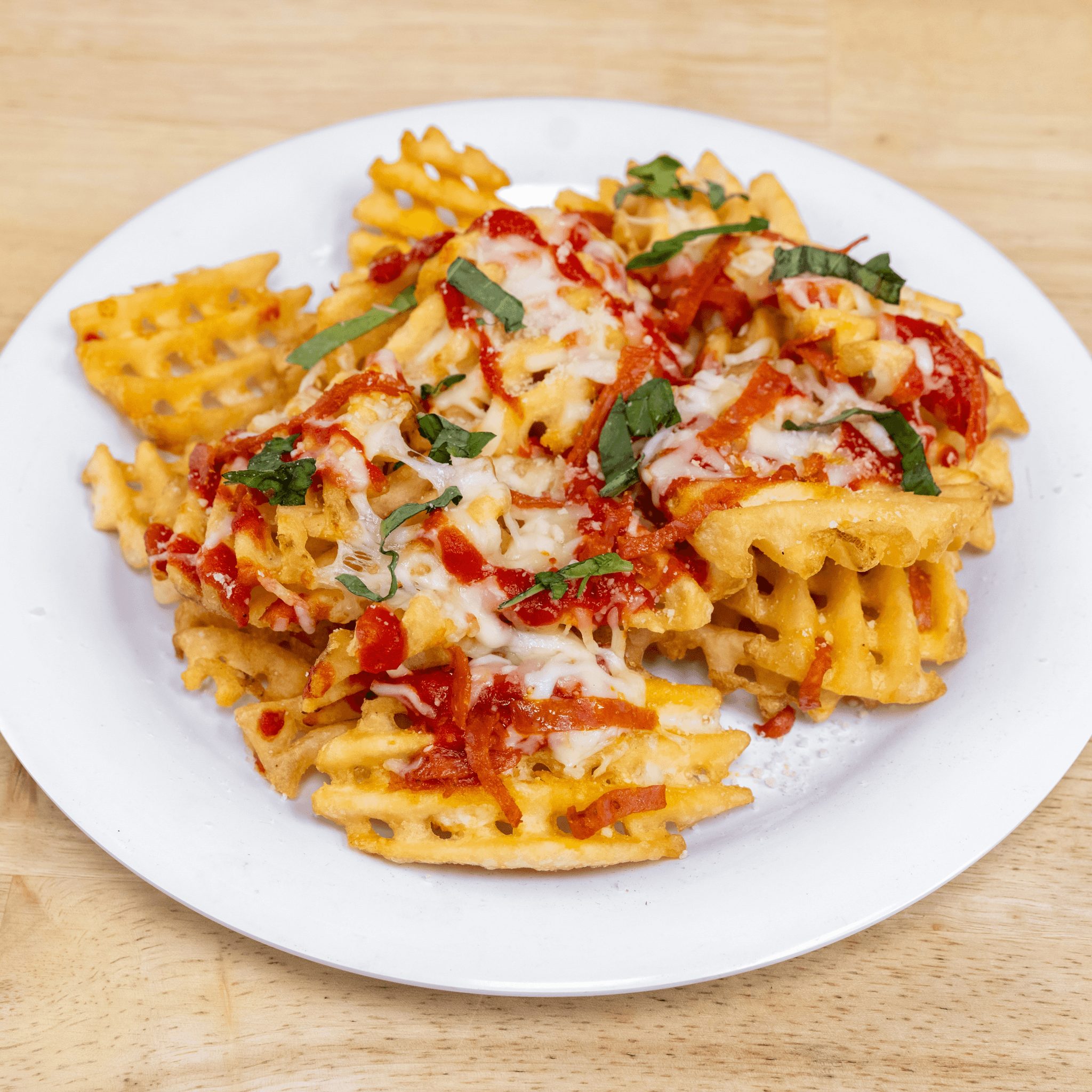Loaded Pizza Fries.