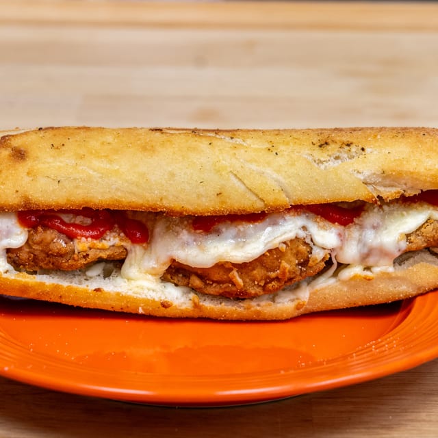 Chicken Parmesan Sub.