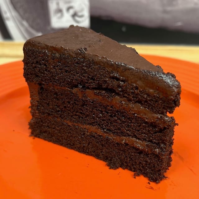 Triple layer Chocolate Cake.