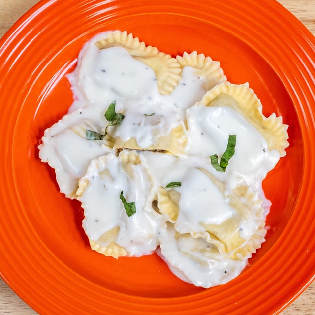 Wild Mushroom Ravioli.